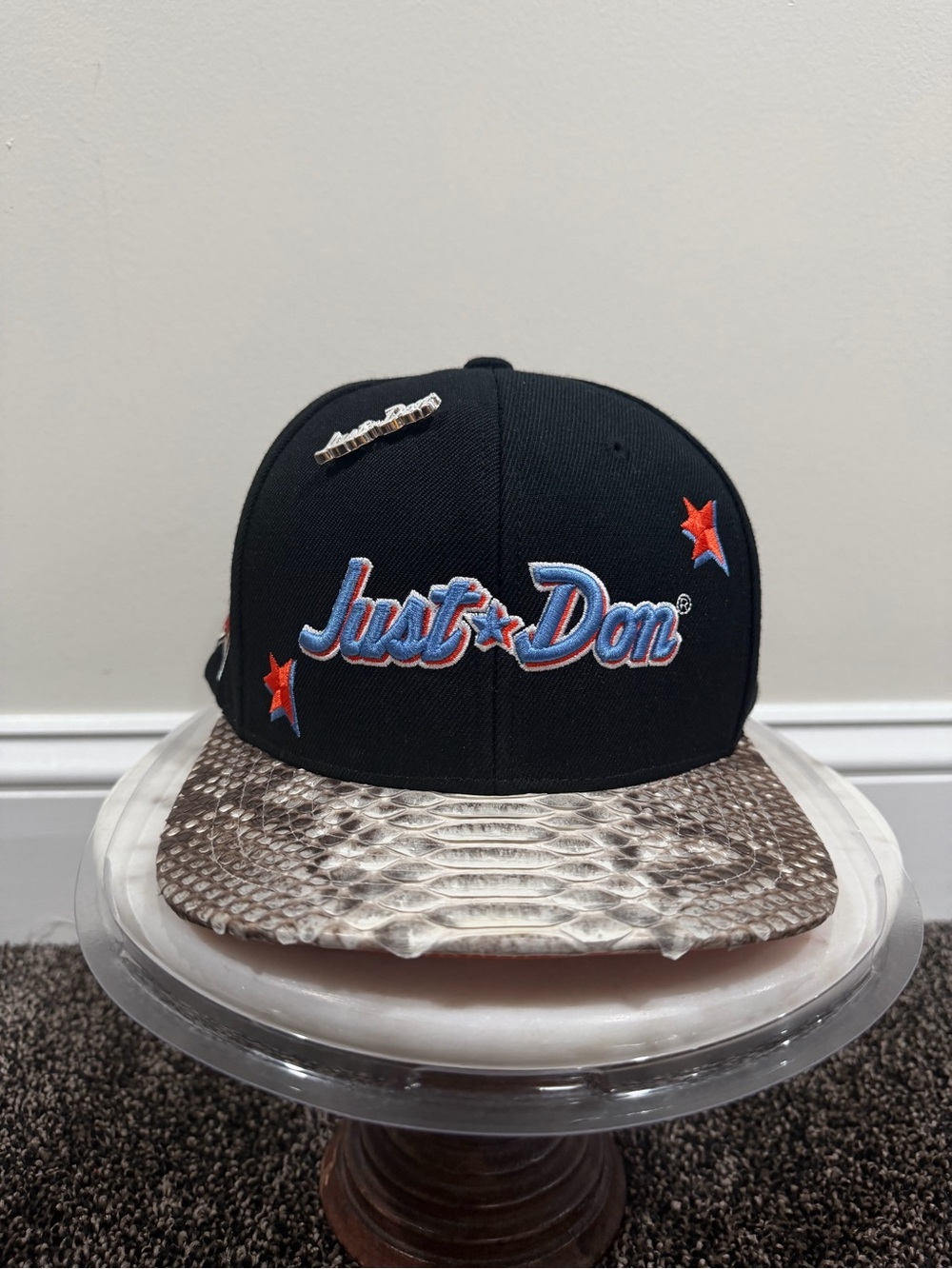 Just Don x Mitchell & Ness NBA ‘97 All Star Sample Python Hat